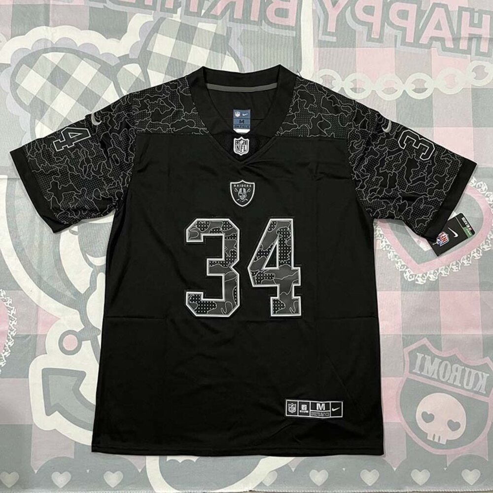 NFL Black Jersey #34 Jackson